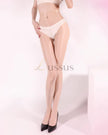 TIGHTS Invisible Shiny Crotchless 10D