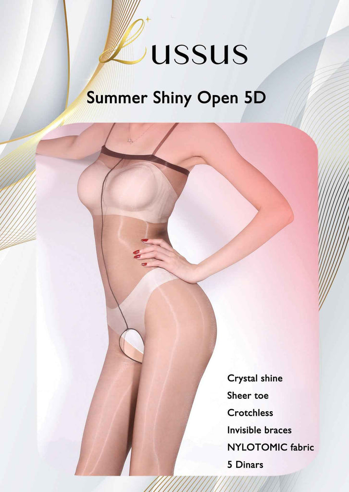 CATSUIT Summer Shiny Open 5 Deniers