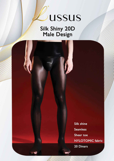 TIGHTS MALE Silk Shiny 20 Deniers