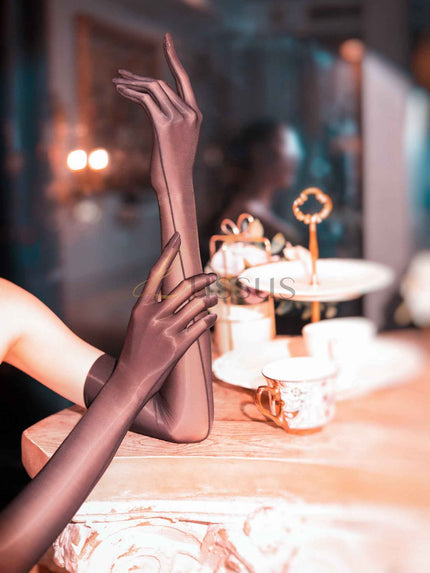 GLOVES Silk Shiny 40 Deniers